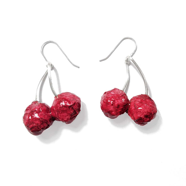Cherry Earrings - Found in Italy