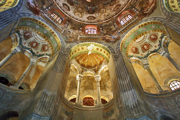 6th century Basilica of San Vitale in Ravenna, Italy,
