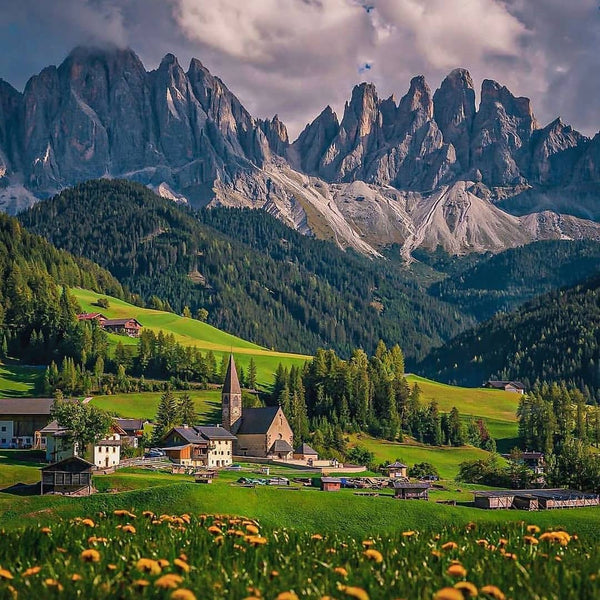Val Di Funes, South Tyrol, Italy