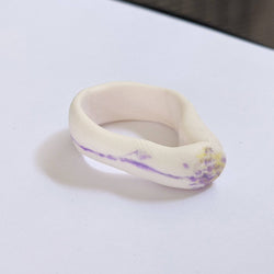 Contemporary Clay Ring - Found in Italy