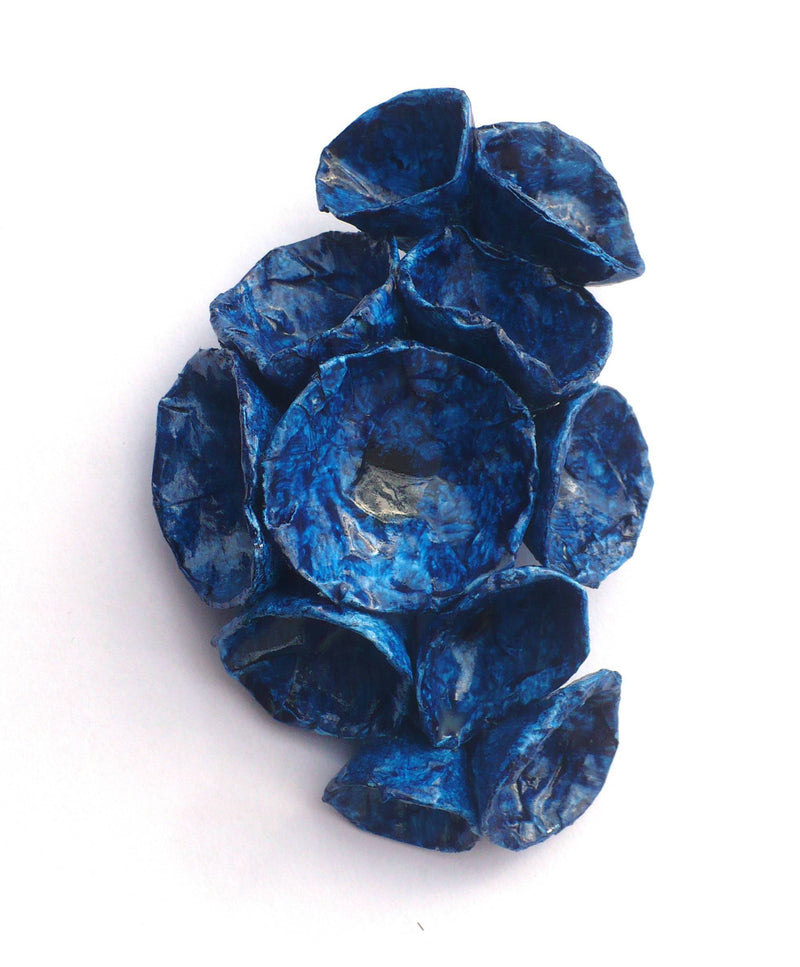 Blue Flower Brooch - Found in Italy