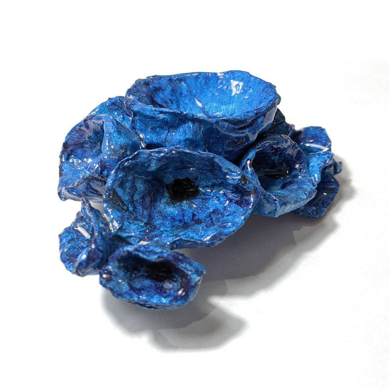 Blue Flower Brooch - Found in Italy