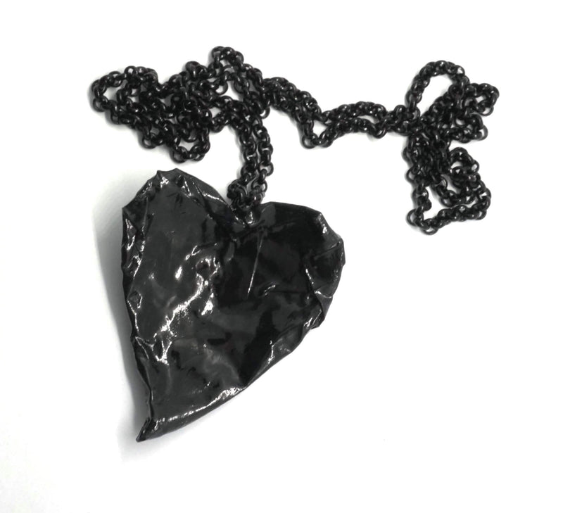 Blackheart Necklace - Found in Italy
