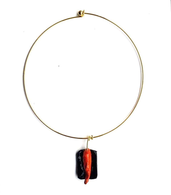 Chili Pepper Necklace - Found in Italy