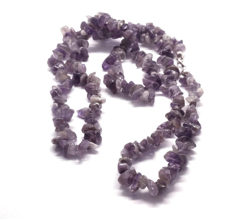 Long Amethyst Necklace - Found in Italy
