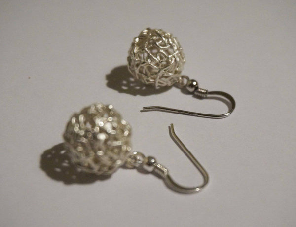 Fine Silver Pendants Earrings - Found in Italy