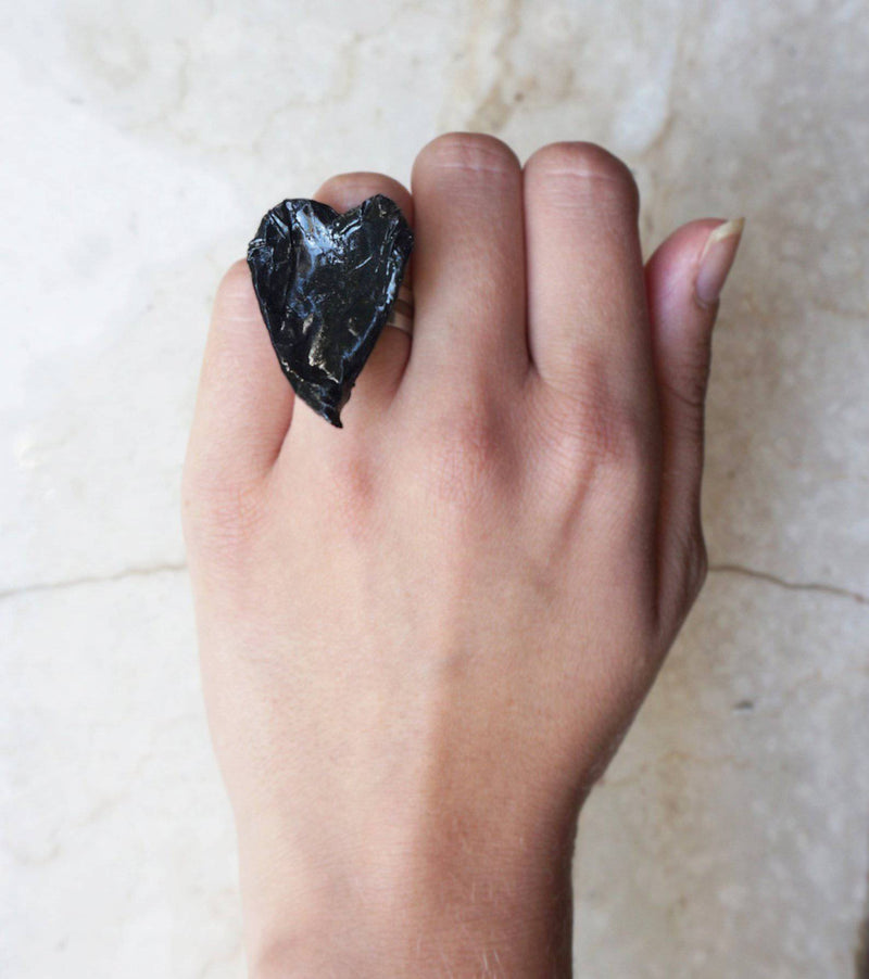 Blackheart Ring - Found in Italy