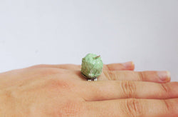 Green Apple Ring - Found in Italy