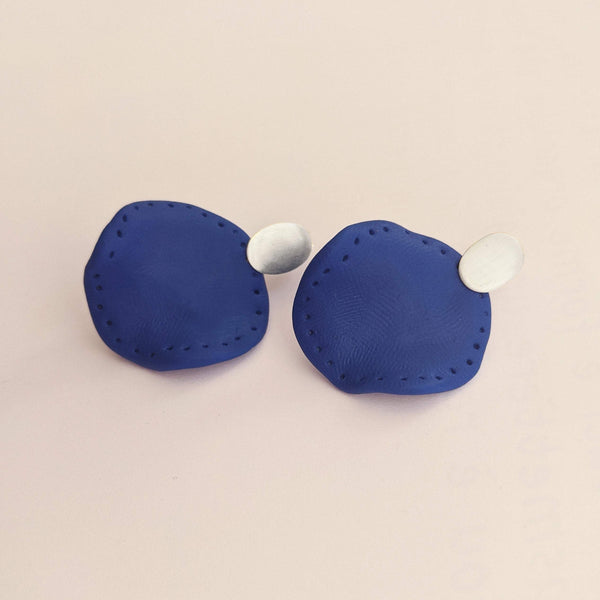 Blue Clay Earrings - Found in Italy