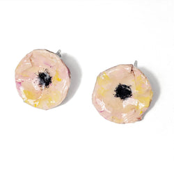 Pink Flower Earrings - Found in Italy