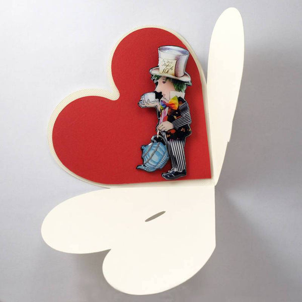 The Mad Hatter Brooch - Found in Italy