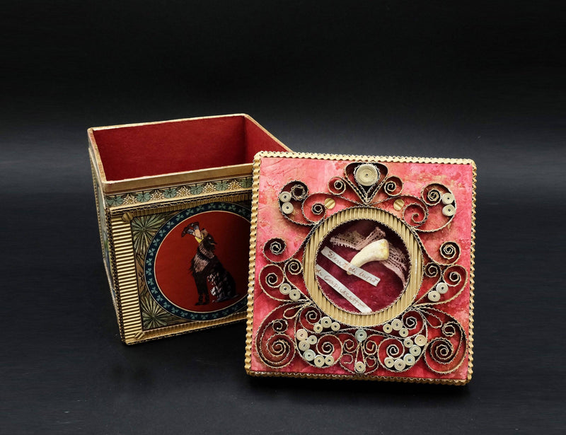 Little Red Riding Hood Treasure Box - Found in Italy