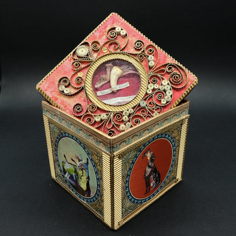 Little Red Riding Hood Treasure Box - Found in Italy